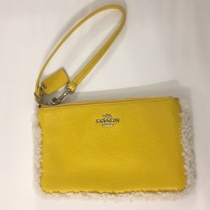 Yellow Coach Wristlet